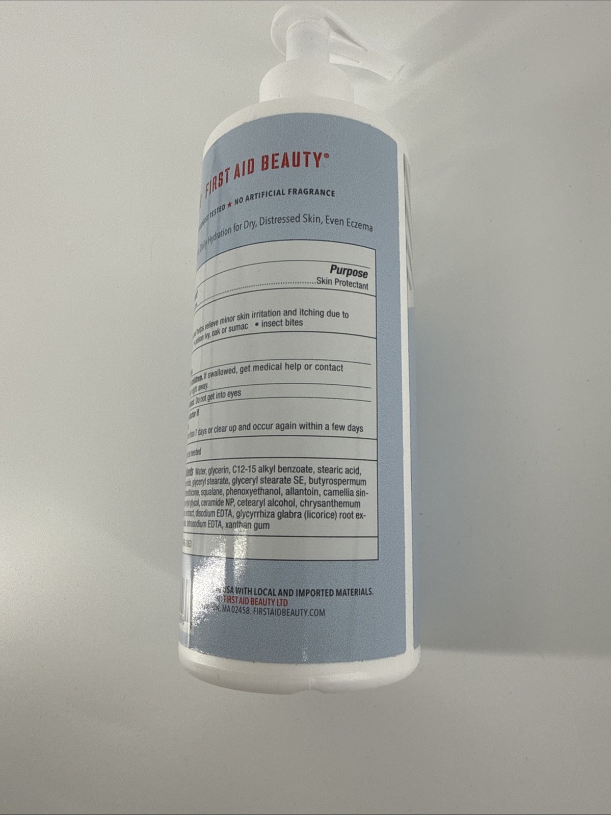 First Aid Beauty - Ultra Repair Body Lotion Colloidal Oatmeal NEW 10 oz Exp 3/26