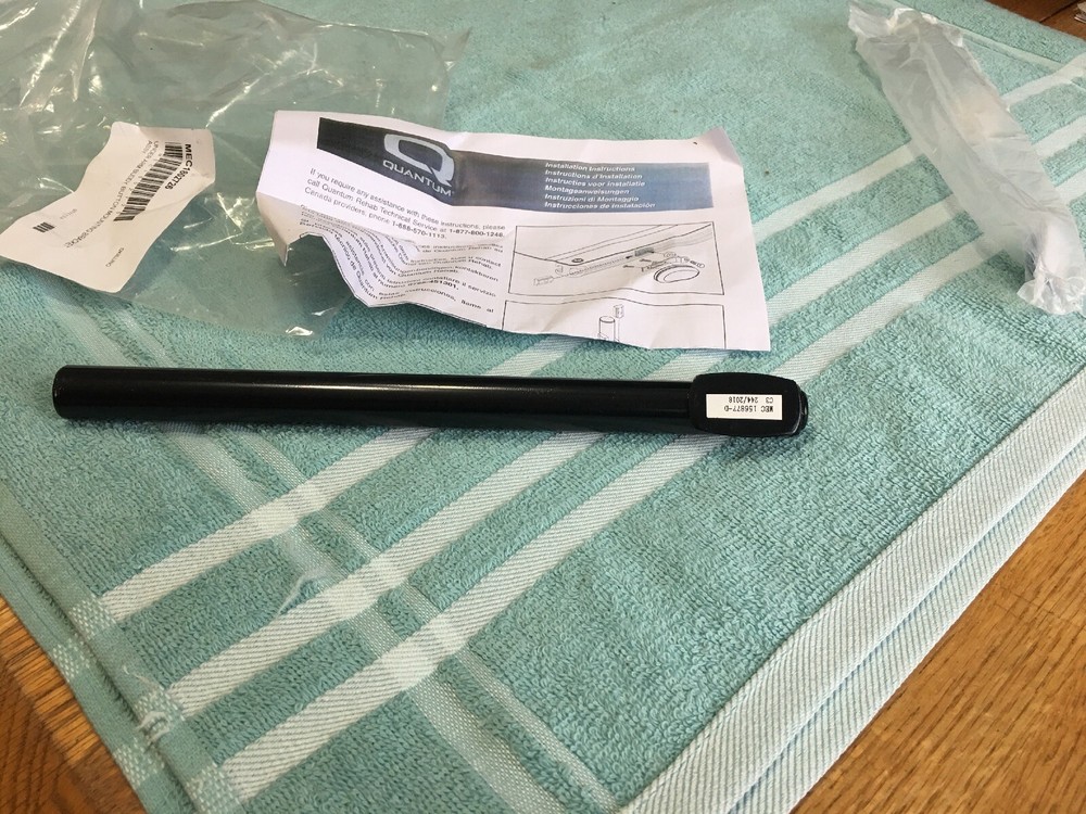 Pride Mobility Products Under Arm Buddy Button Mounting Bracket