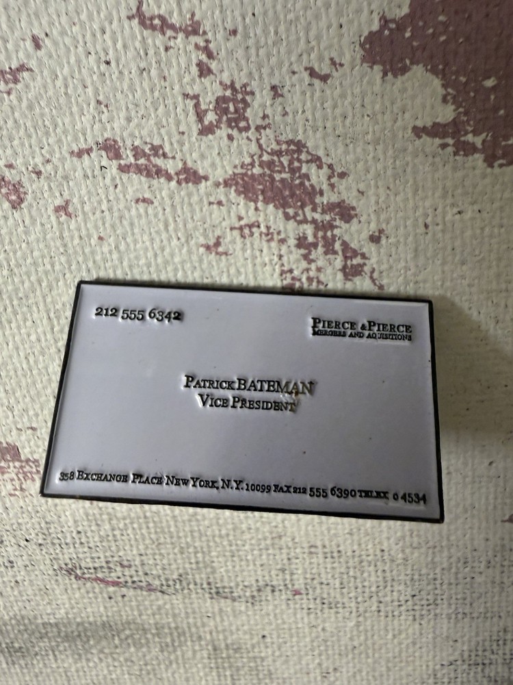 American Psycho Enamel Pin
