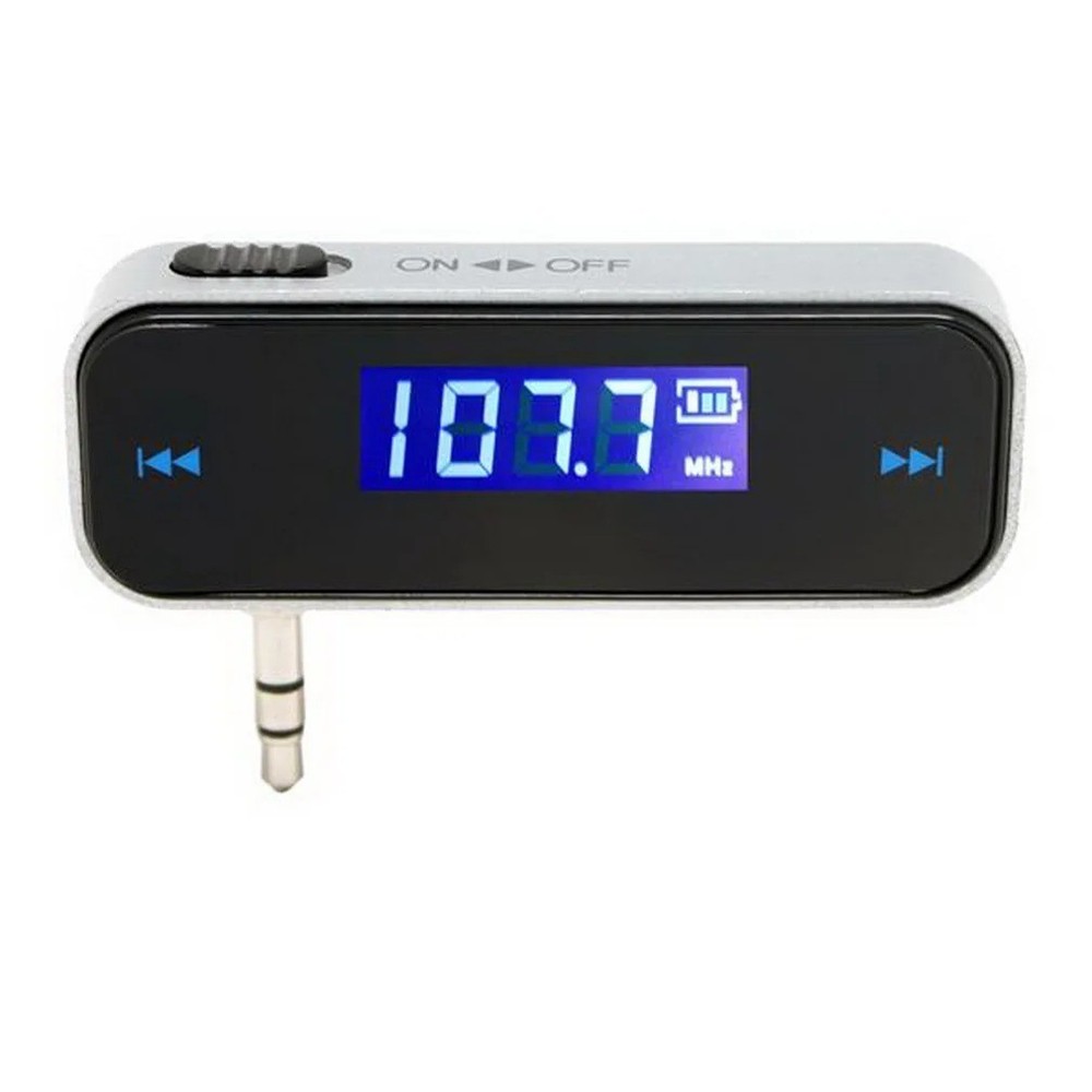 Wireless 3.5mm Music Audio FM Transmitter LCD Diaplay Handsfree car mp3