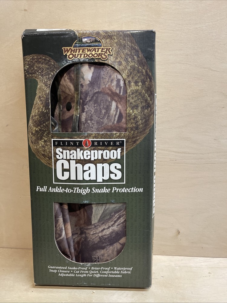 Flint River Snakeproof Chaps - Mossy Oak - Size Regular
