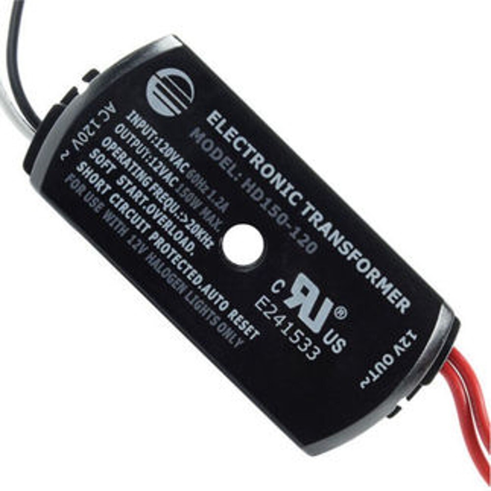 150W ELECTRONIC LOW VOLTAGE TRANSFORMER HD150-120