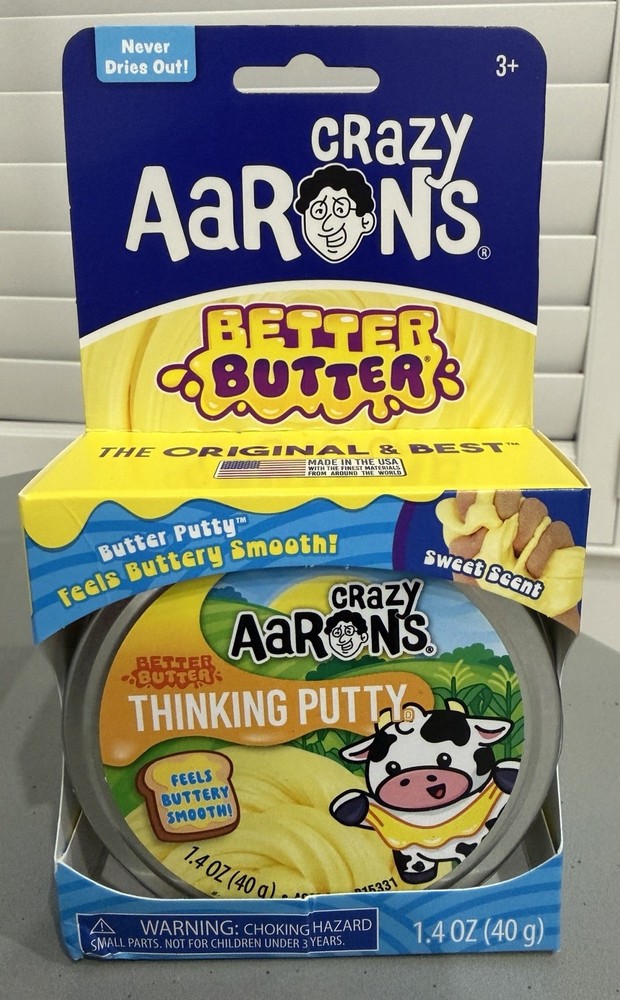 Crazy Aaron'sThinkingEgg-Cellent(6) BetterButter(6)&Sponge(4)Msg to request type