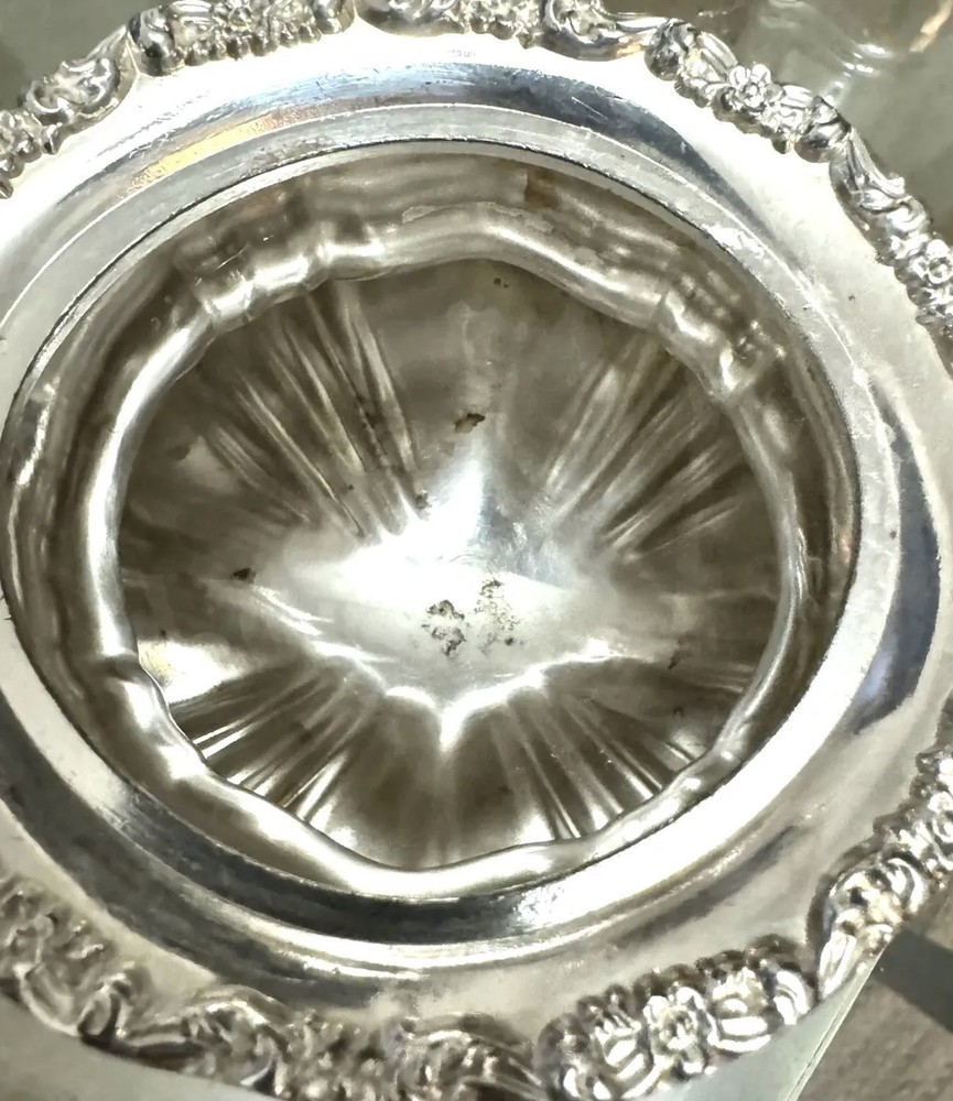 Poole Vintage Silver Plate Landcaster Rose 1940 5-Piece Coffee & Tea Set