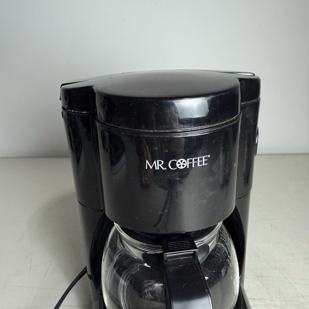 Mr Coffee/Sunbeam Programmable 4 Cup Drip Coffee Maker Brewer Model #NLX5 Black
