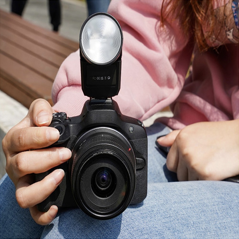 F02 Retro Mini Flash Light Micro Single Camera Portable Photography Fill Light