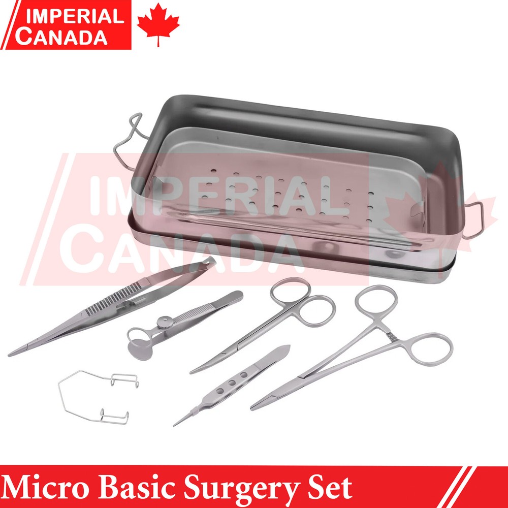7 Pieces Micro Basic Surgery Instruments Set DS-2313