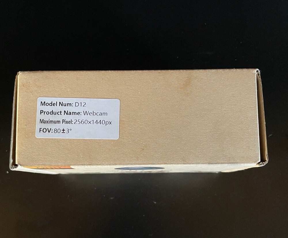 DEPSTECH 2K QHD USB Web Cam with Auto Light Correction Camera Webcam