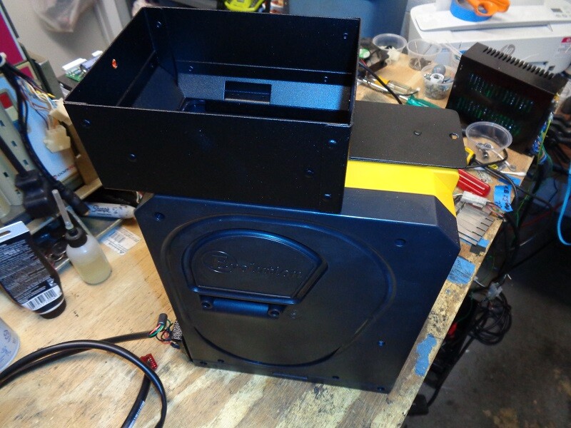 Medium 2.75" American Changer Hopper Extension To Add 800 Additional Coins