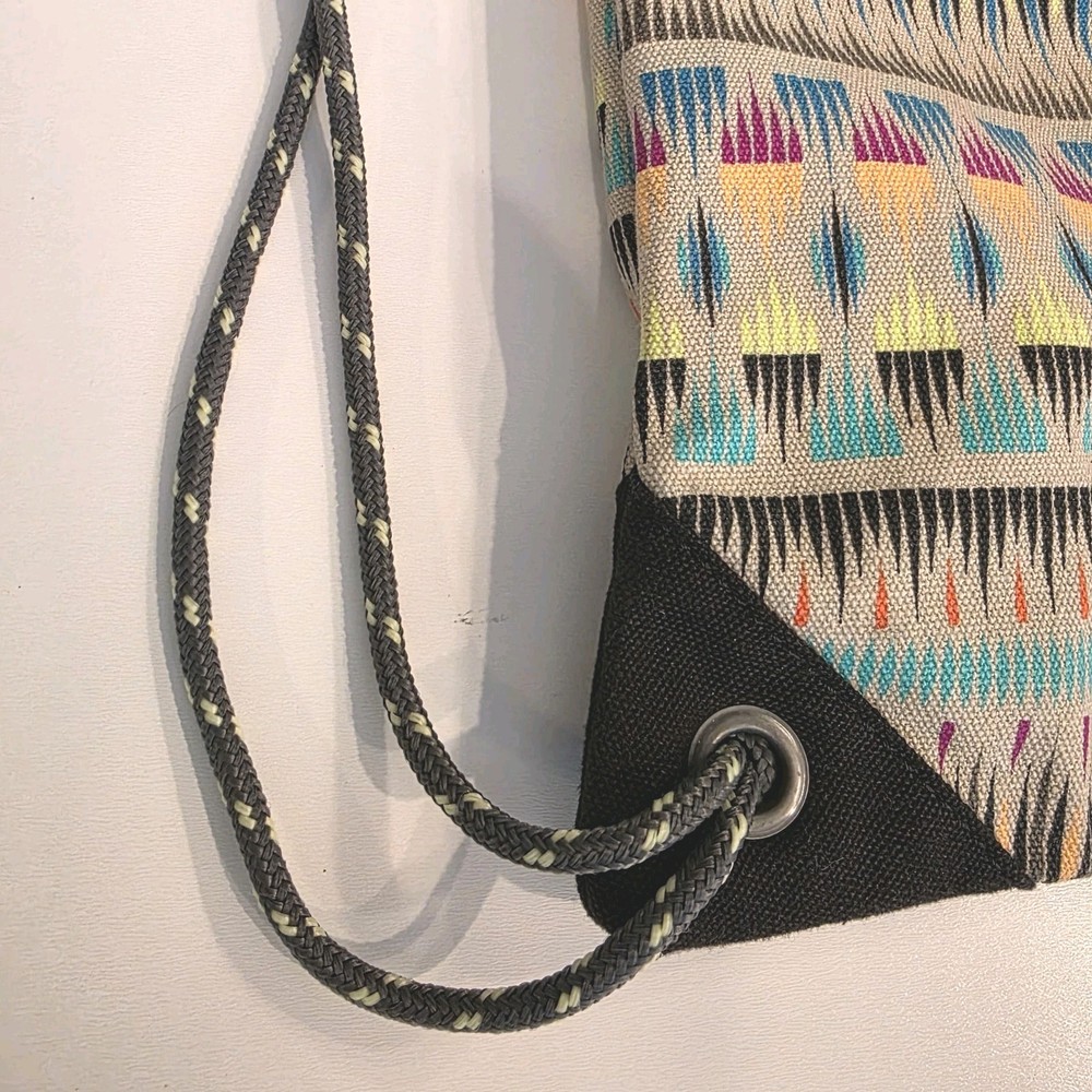 Dakine Cinch Pack Backpack Drawstring Bag Tribal Look