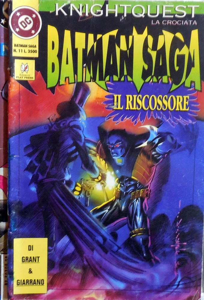 BATMAN SAGA COMIC N.11 1996 PLAY PRESS