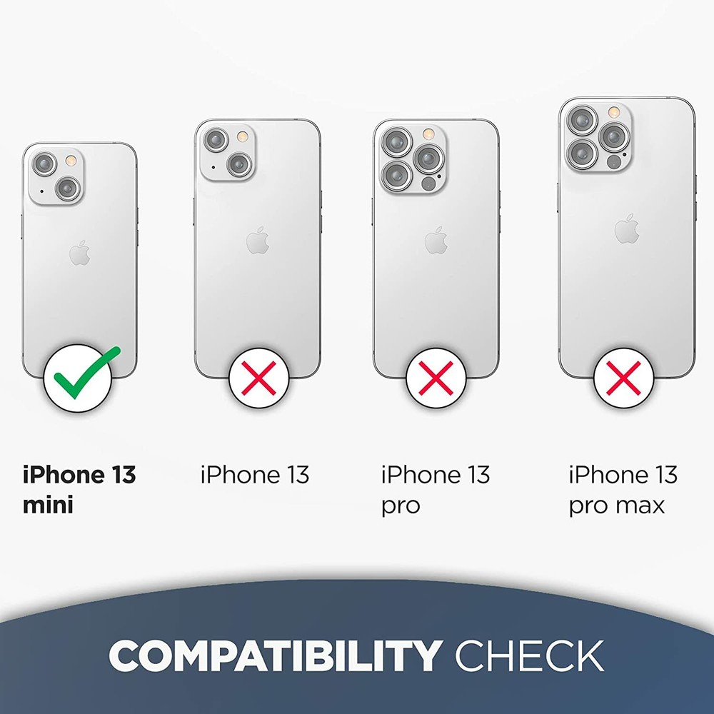 iPhone 13 Mini Tempered Glass Screen Protector Guard and Camera Lens Protector