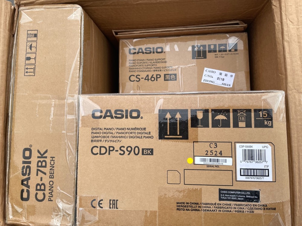 Casio CDP-S90 88-key Digital Piano Bundle Local Pick Up Only