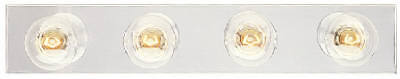 Westinghouse 66411 4-Light Bath Bar - Quantity 1