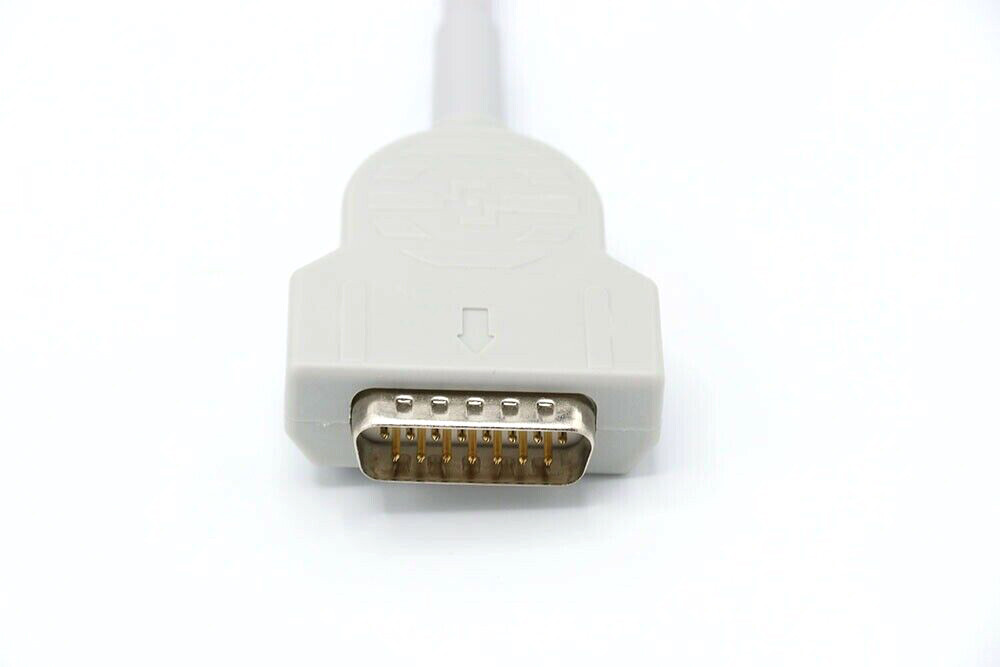 Hellige MicroSmart EKG Cable 10 Leads Banana AHA-Ships Same Day