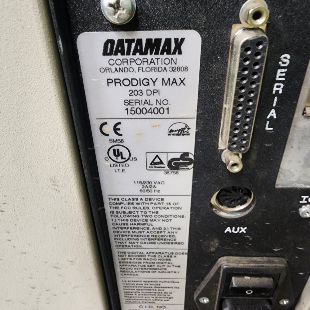 Datamax Prodigy Max 203DPI Label Printer [Z1S4]