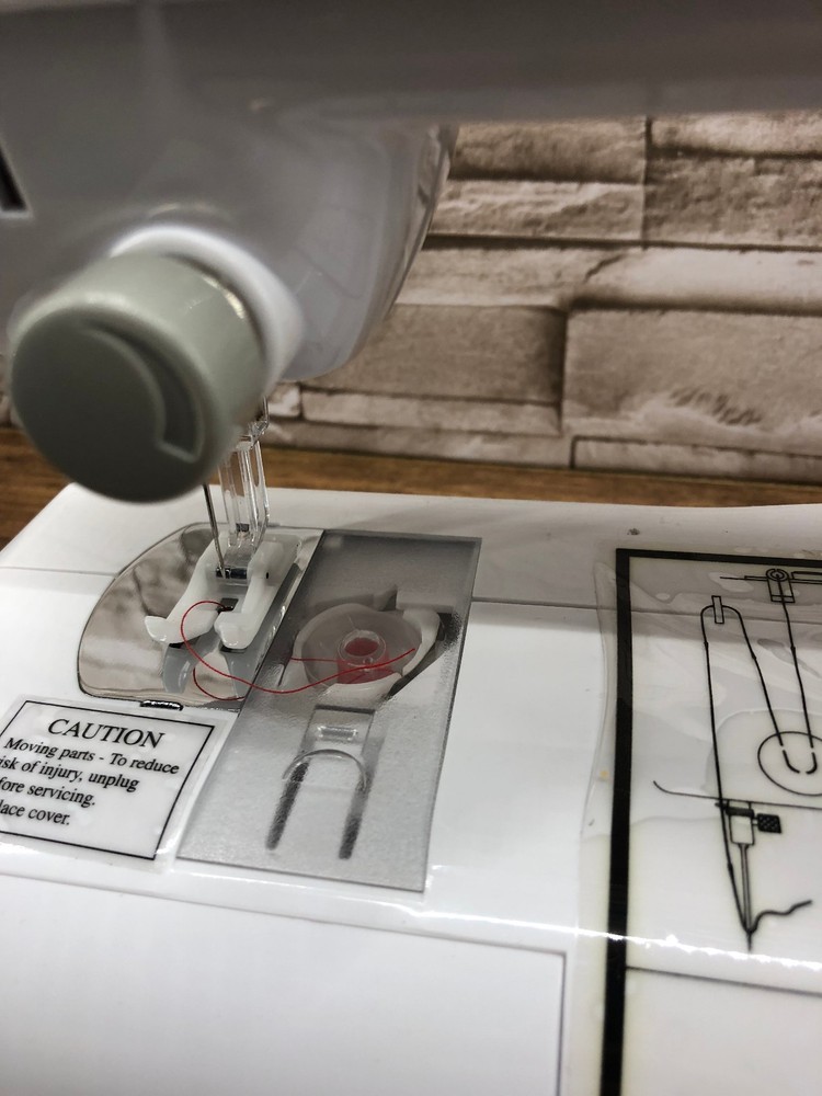 Mighty Mender White Lightweight Portable Sewing Machine Model W100