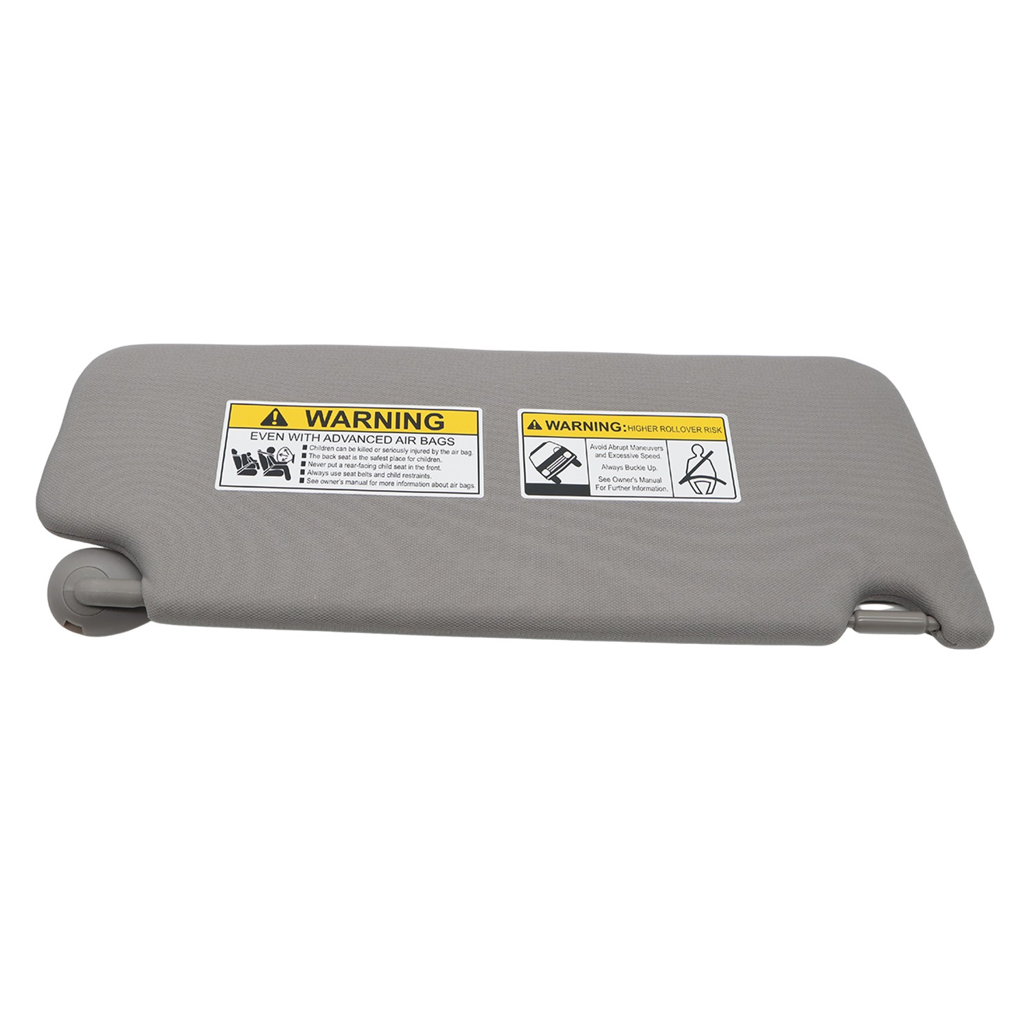 83280SZAA01ZA Left Driver Side Sun Visor w/ Light for Honda Pilot 2009-2015