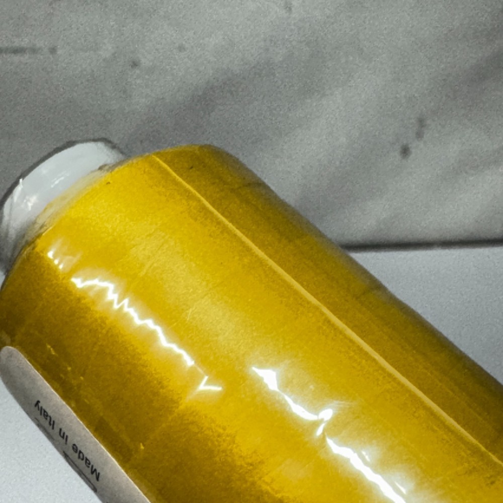 Gutermann Bulky Nylon Thread Overlocking, Textured, 1570 Yellow, 1000M
