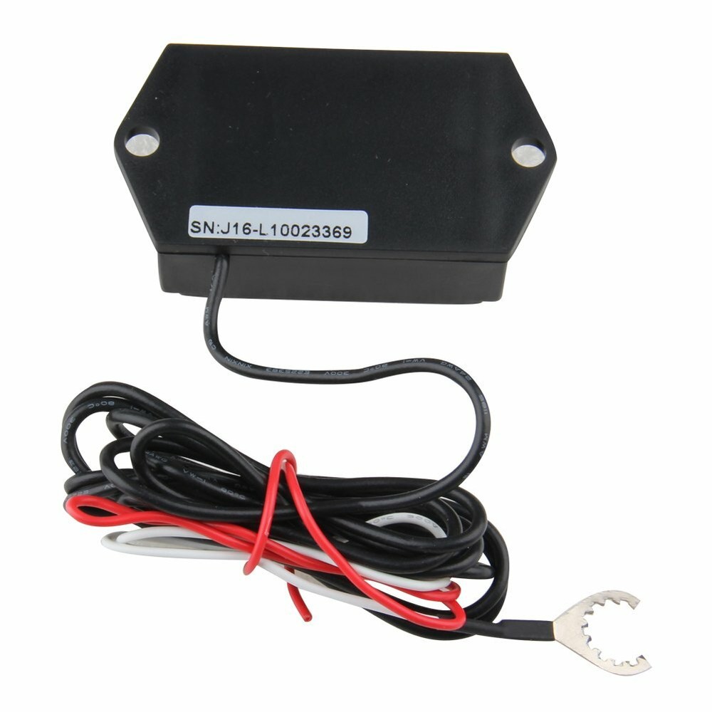 Waterproof Tiny Tach Digital Hour Meter Tachometer Resettable Job Timer Power