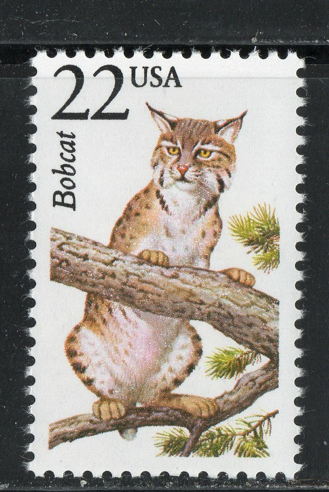 2332 * BOBCAT *  U.S. Postage Stamp MNH *