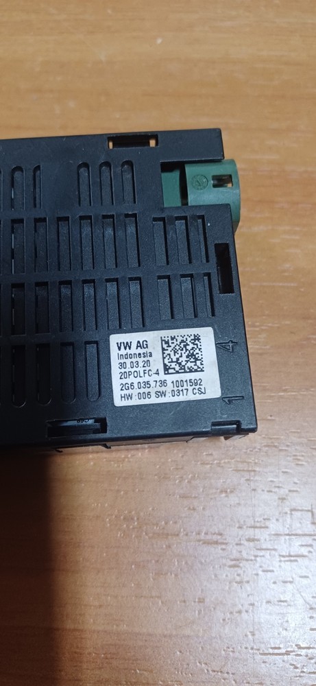 USB INPUT FOR VW T-ROC COD 2G6035736