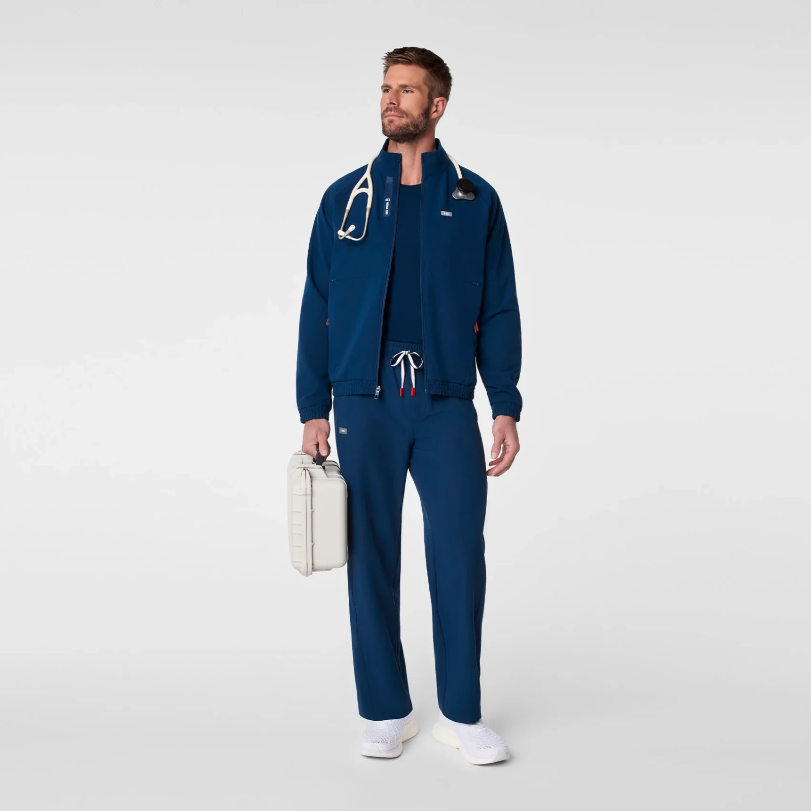New FIGS x Team USA Cobaki Scrub Jacket Mens (Fast Shipping & Below MSRP)