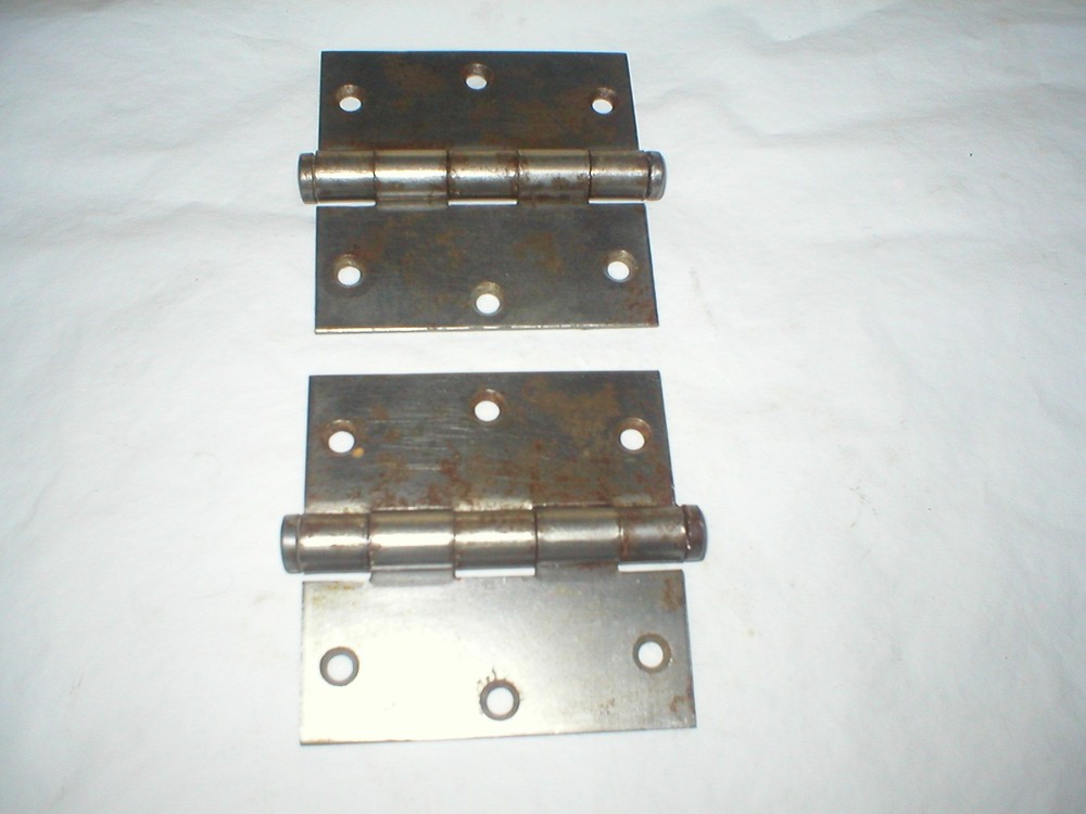 Vintage National 3 1/2" Hinge Pair