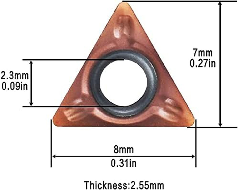 Turning Carbide Indexable Inserts for Mini Pneumatic Chamfering Machine, Tungste