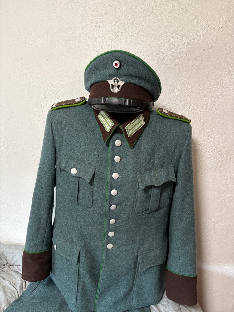 Polizei Blouse, Trousers, Cap and Boots WW2