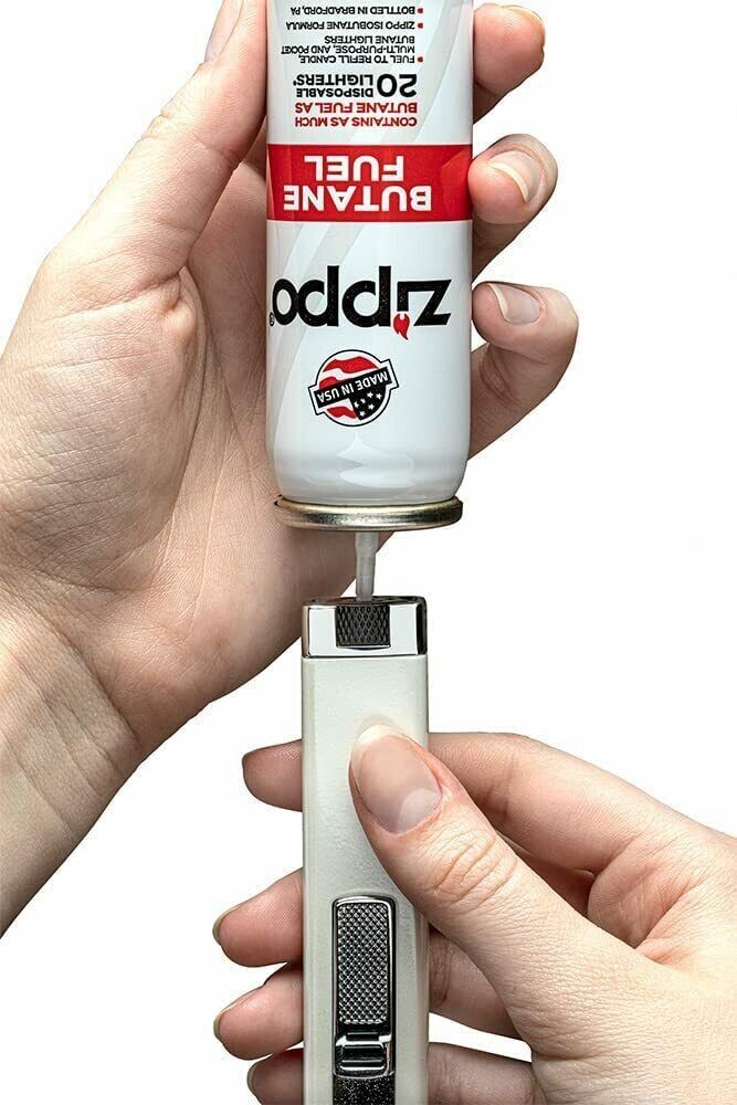 ZIPPO BUTANE FUEL 75 ml Lighter Fluid MADE IN USA PACK OF 4 packaging may vary