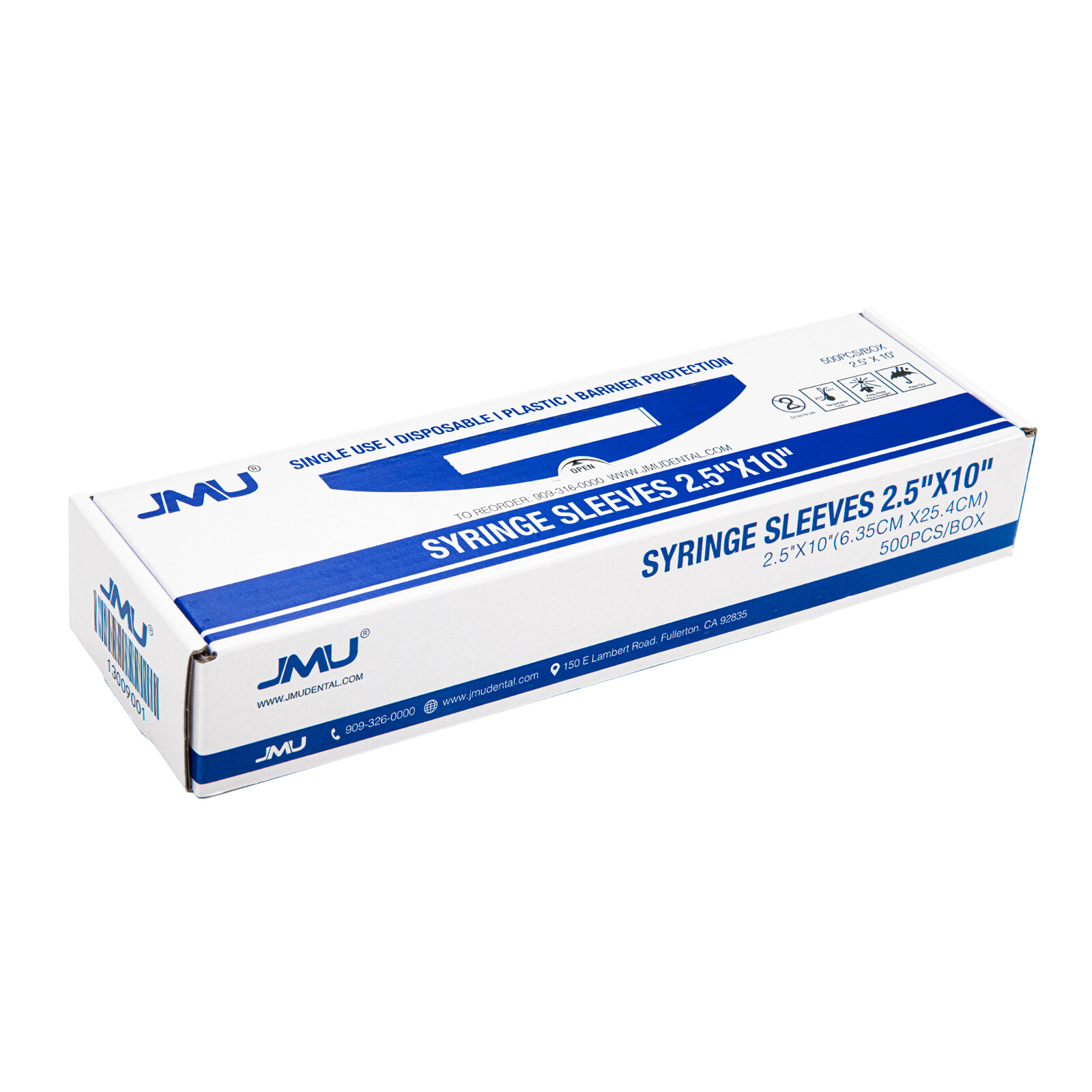 10Boxes JMU Dental 3 Way Air Water Syringe Sleeves Handpiece Covers 2.5"x10"