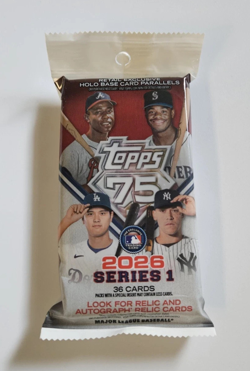 AUTO! 2026 TOPPS SERIES 1 BASEBALL GUARANTEED AUTOGRAPH VALUE HOT PACK!