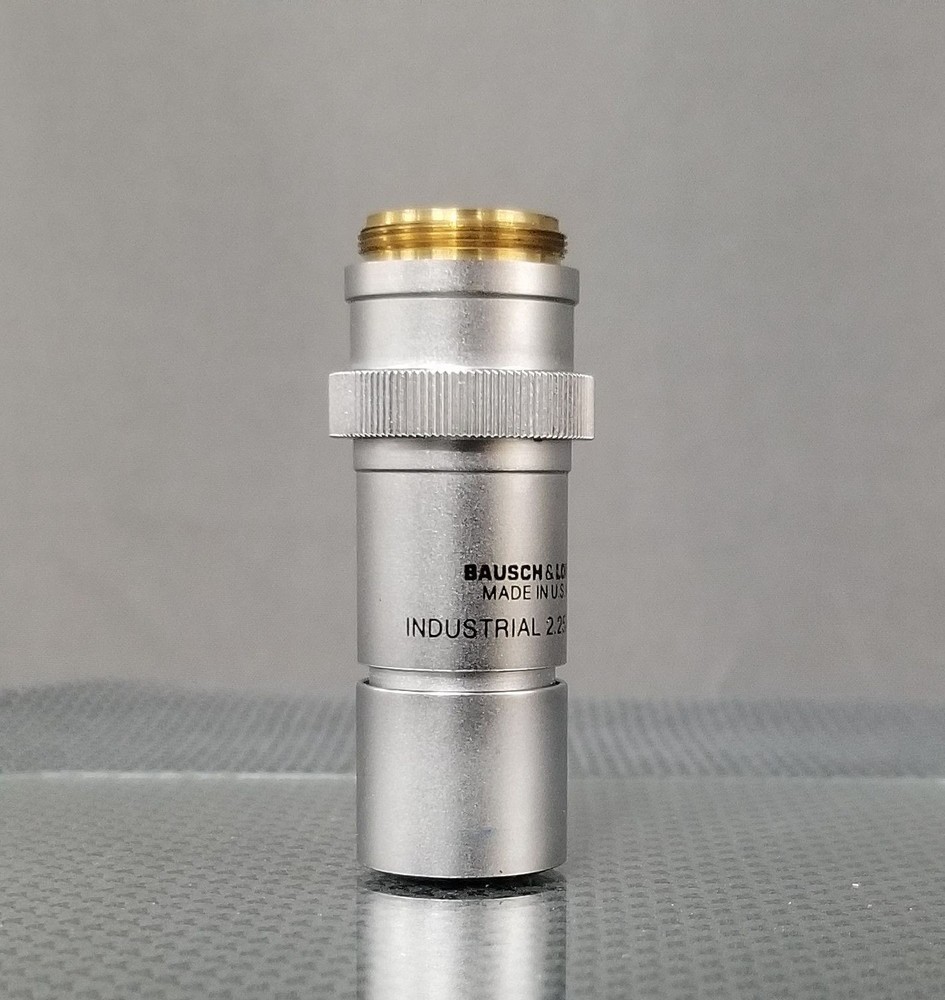 Bausch & Lomb B&L 2.25x Microscope Objective Lens Microzoom Probe Station