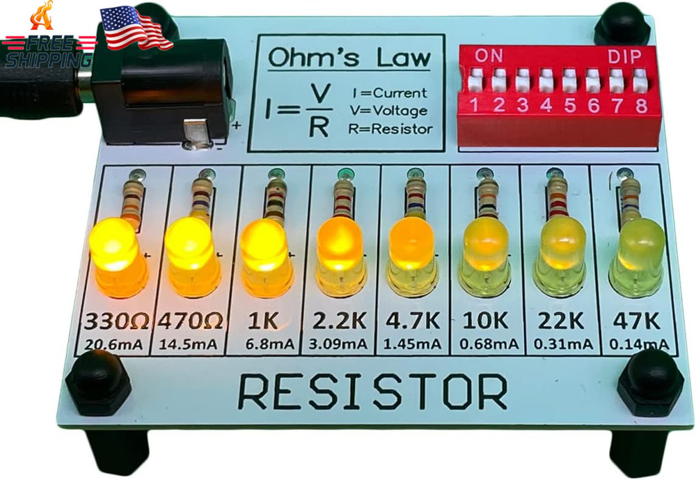 Soldering Practice Kit Learning Electronics Training Board