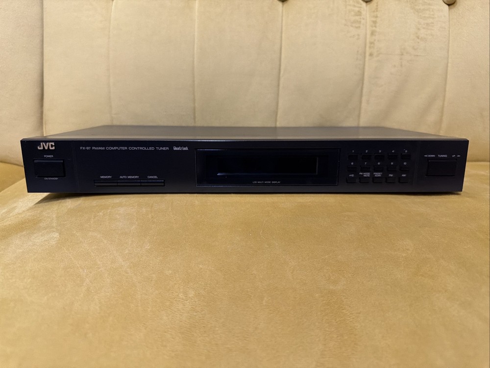 JVC FM AM Computer Controlled Quartz Lock Stereo Tuner FX-97