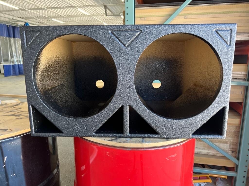 Mega Bass Dual 12"Turbo-Ported Vented Subwoofer Box Enclosure | 12" Bass Box