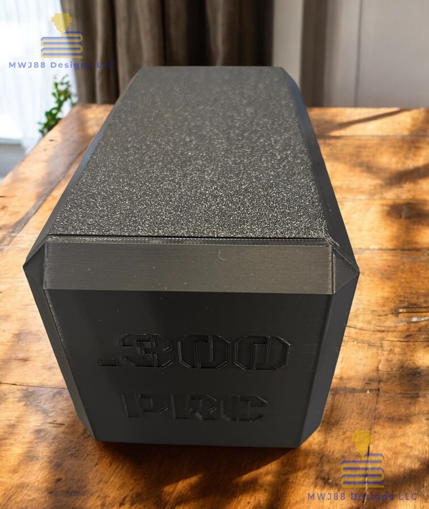 Sliding .300 PRC Ammo Storage Box Case - 50rd Round - Multiple Colors!