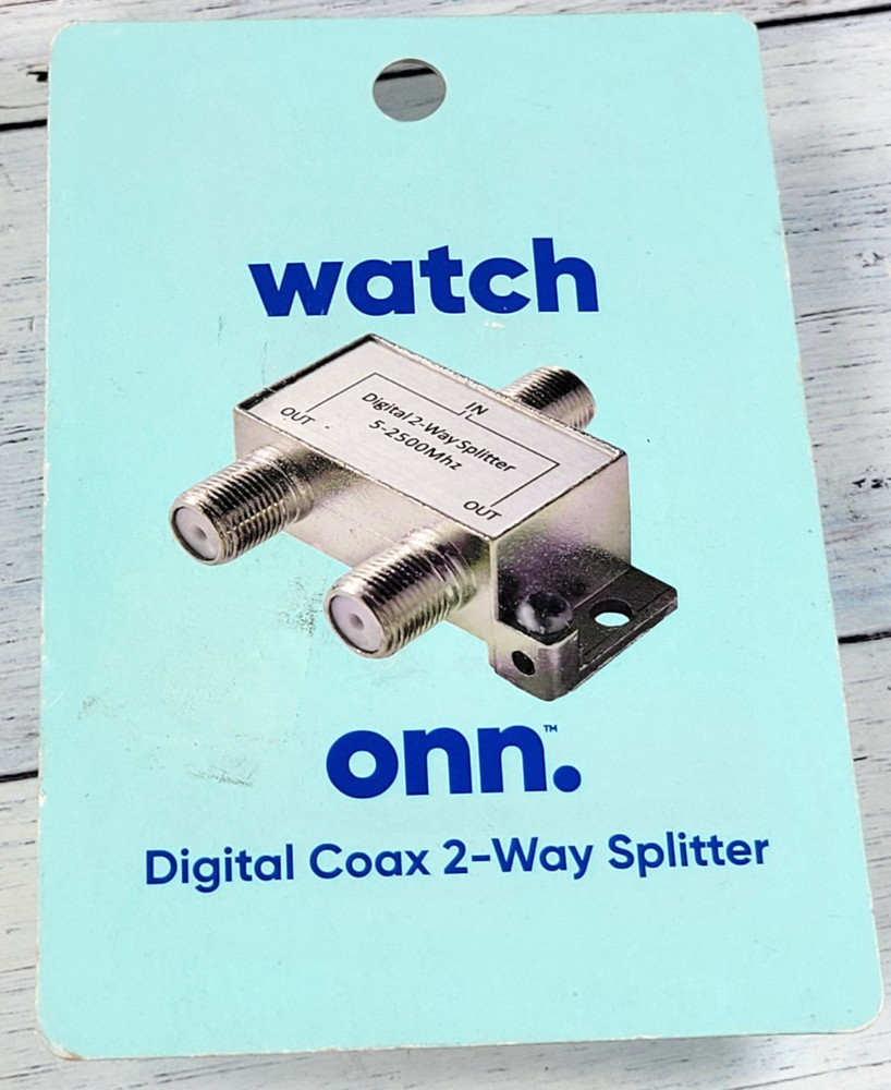 Digital Coax 2-Way Splitter