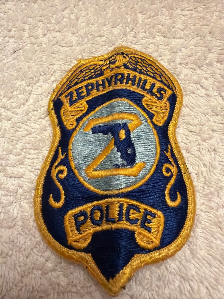 FL Zephyrhills Florida Police Shoulder Patch
