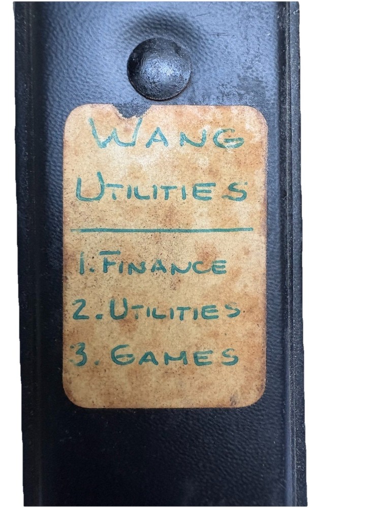 Wang "Basic" Language Programming Manuals: System GLBR 22B 2200 (1973) In Binder