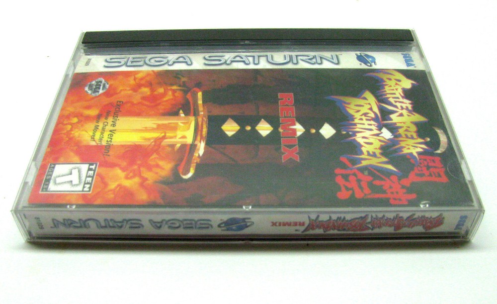 50x SEGA SATURN CIB GAME - CLEAR PLASTIC PROTECTIVE BOX PROTECTOR SLEEVE CASE