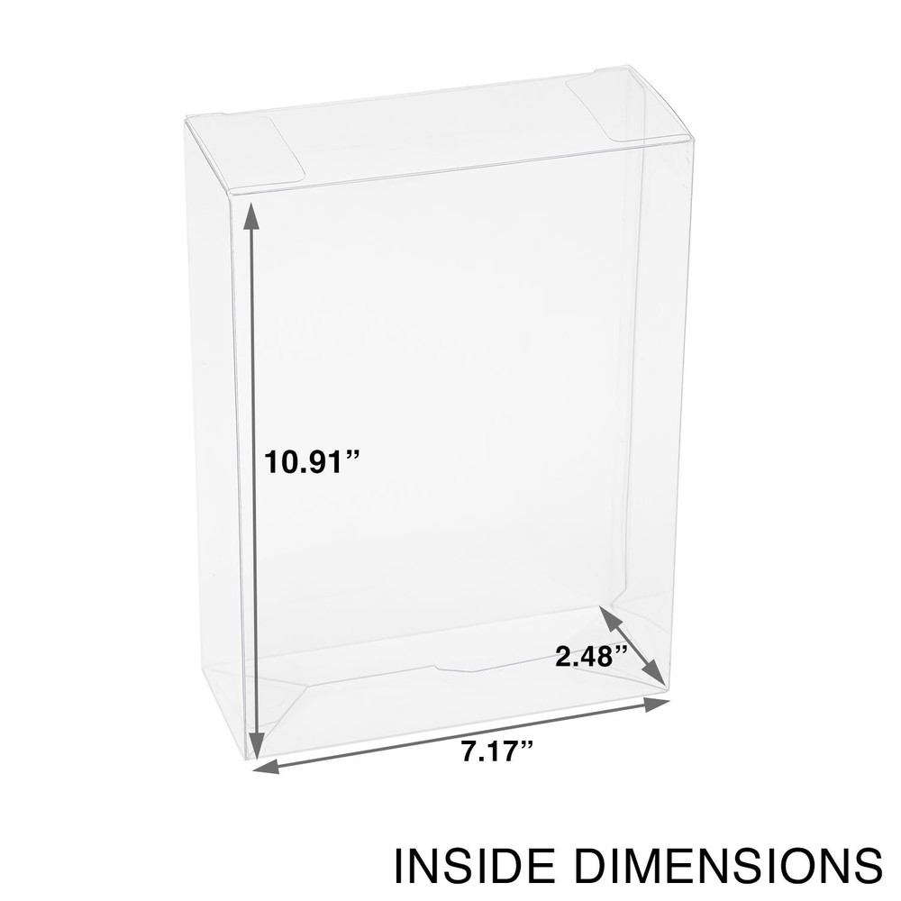 Funko Cereal Box Protector Case for FunkO's Pop Boxes Plastic Display