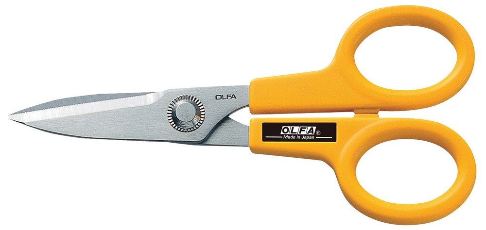 OLFA Stainless Steel Serrated Edge Scissors 5"-