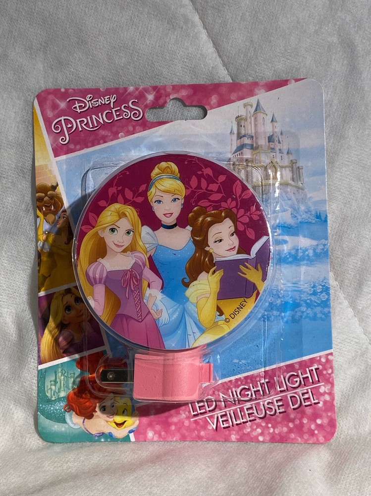 Disney Princess Night Light Sealed New