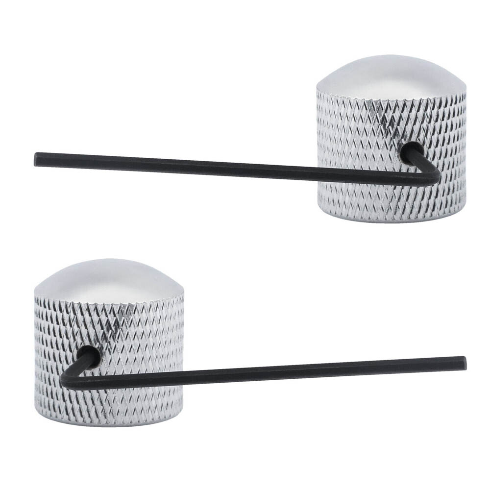 10Pcs Guitar Knobs Metal Dome Volume Tone Control Knobs for Electric Guitar Bass