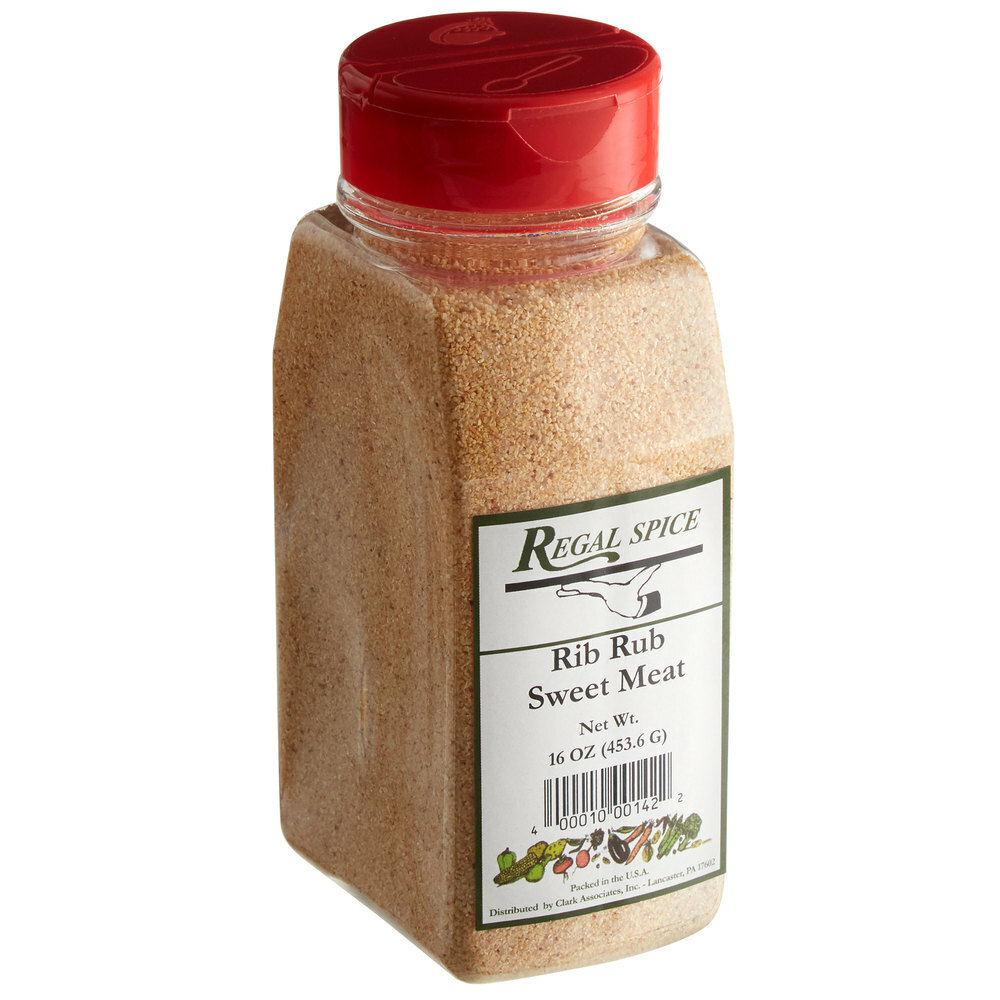 Regal Sweet Meat Rib Rub (select size below)