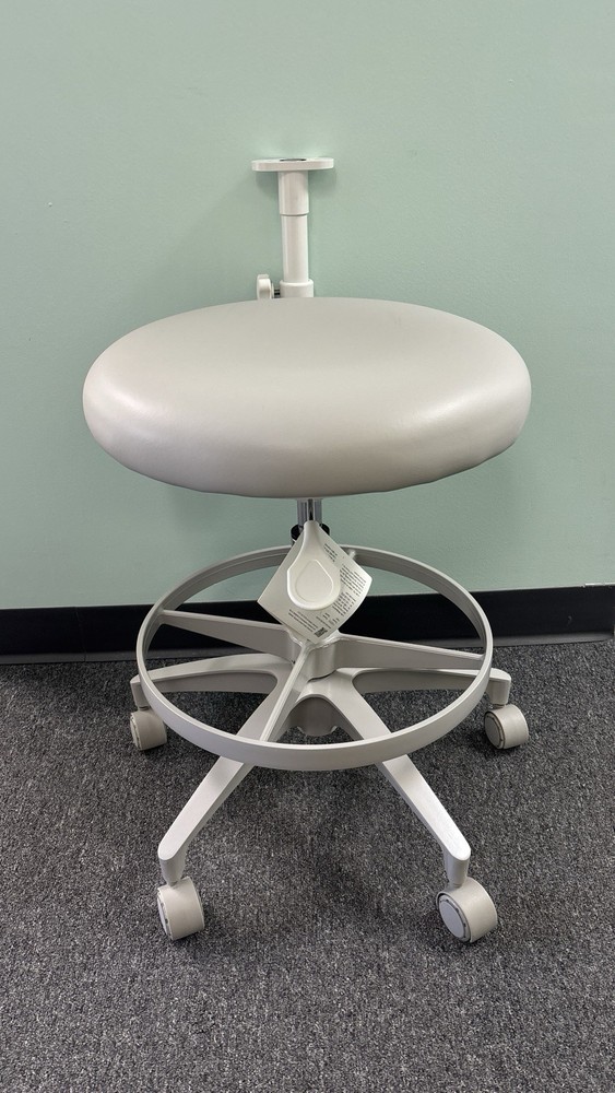 New Light Grey Adec A-dec 422 Assistant’s Stool with Adjustable Height