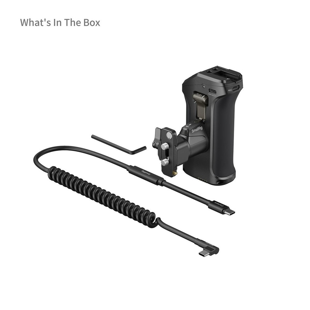 SmallRig Rotating Side Handle with Trigger REC for Selected Canon / Blackmagic D