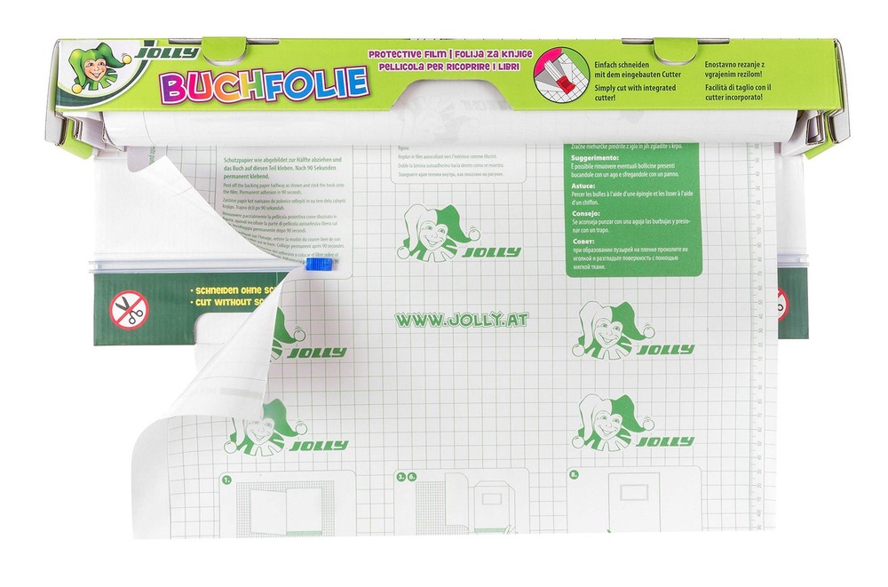JOLLY 9680 Buchfolie, Transparent